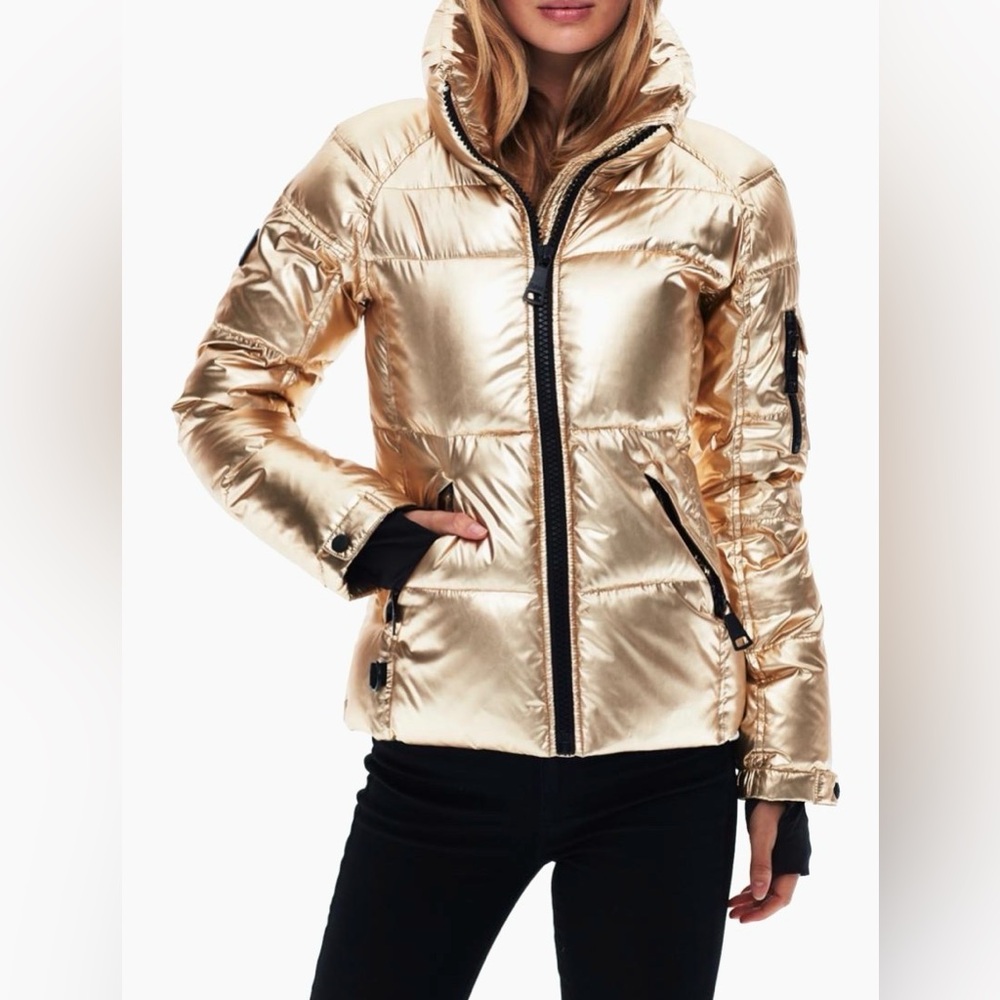 ✨NWT✨ SAM., Freestyle Down Puffer Jacket, Gold, S… - image 1